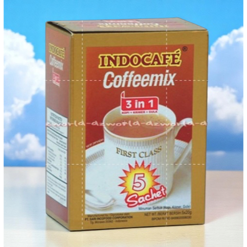 

Indocafe Coffeemix 5sachet Coffeemix 3in1 Coffee Indo cafe Kopi Mix Kopi Mik Instan 5 sachet
