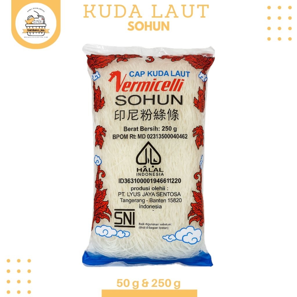 

Sohun Cap Kuda Laut 50g & 250g