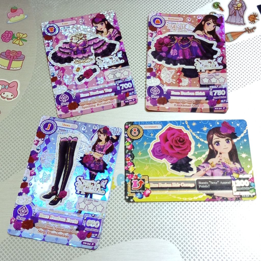 [OFFICIAL] KARTU AIKATSU ROSE BONBON PREMIUM RAN SHIBUKI