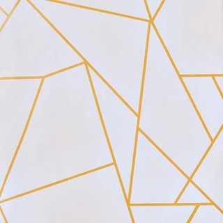 WALLPAPER STIKER DINDING KRAMIK POLOS GOLD PITIH