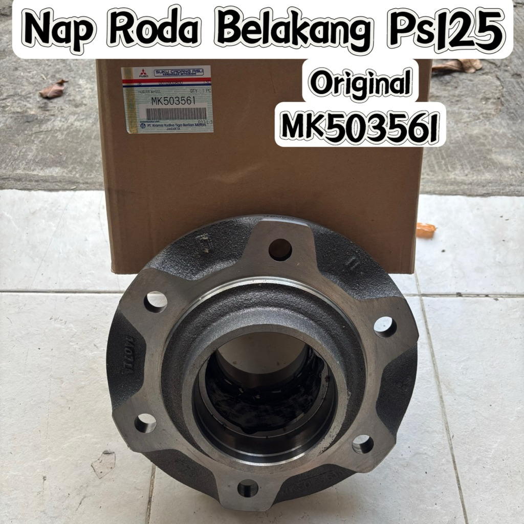 Nap Roda Belakang Mitsubishi KTB Canter PS125 MK503561 Di jamin Ori 100% Nap Roda Canter Hub Rear ps