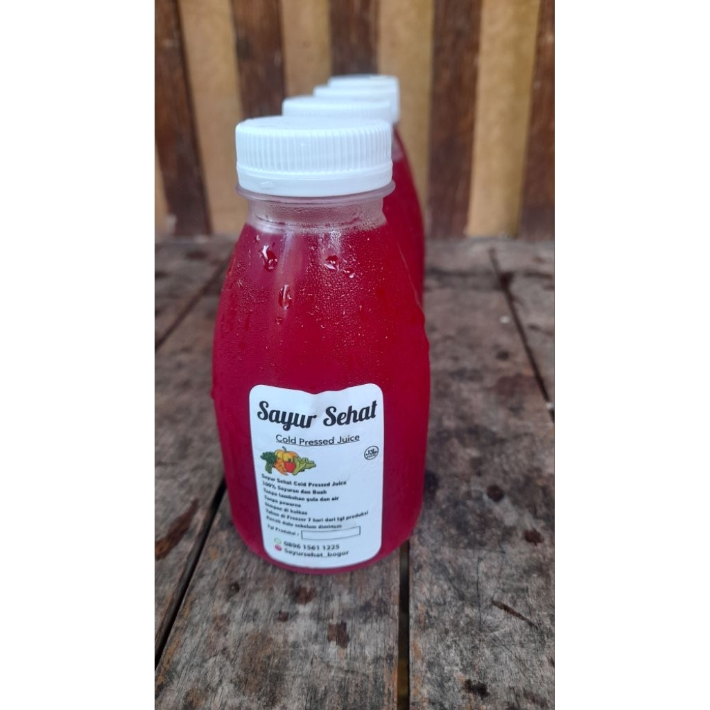 

Cold pressed juice Bit Nanas timun bengkuang 125ml travel size