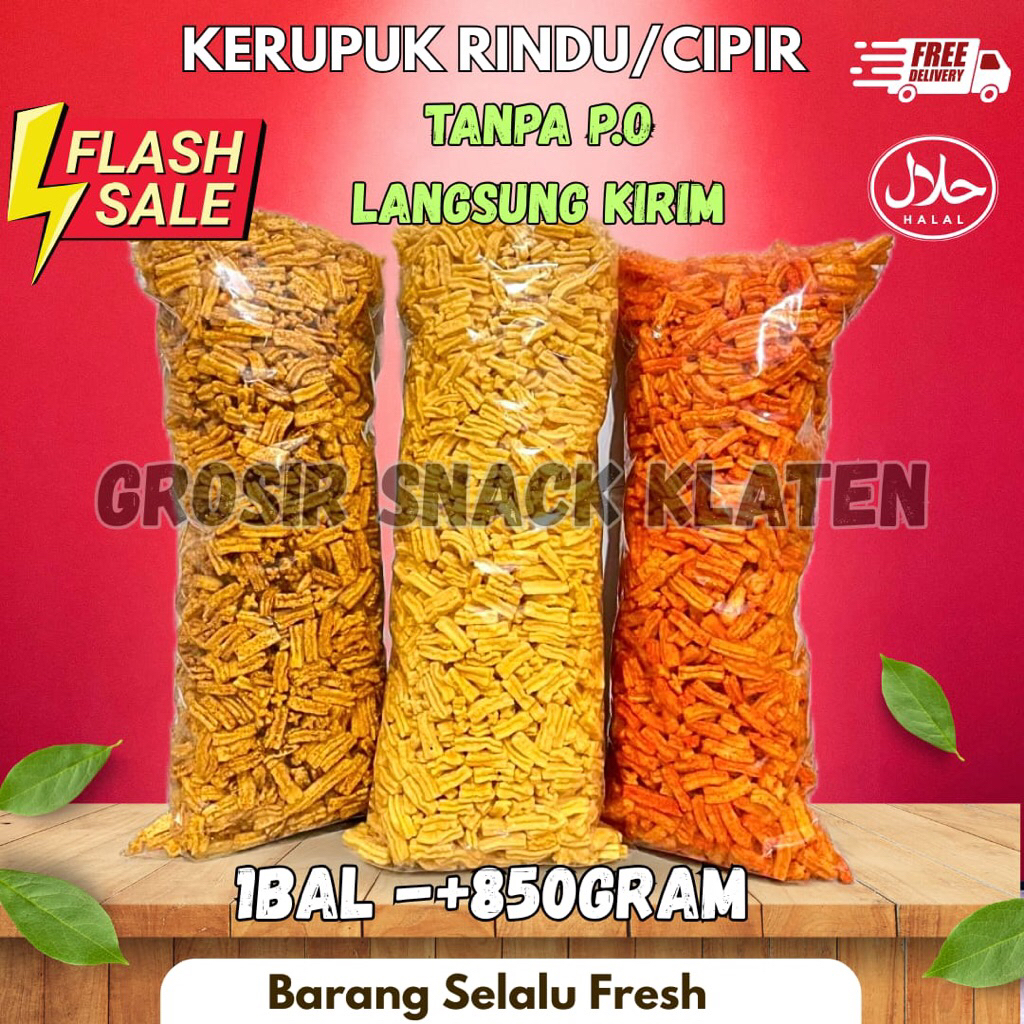 

1bal kerupuk rindu original asin/kerupuk rindu mas kecipir/kerupuk rindu 1bal/kerupuk rindu kecipir