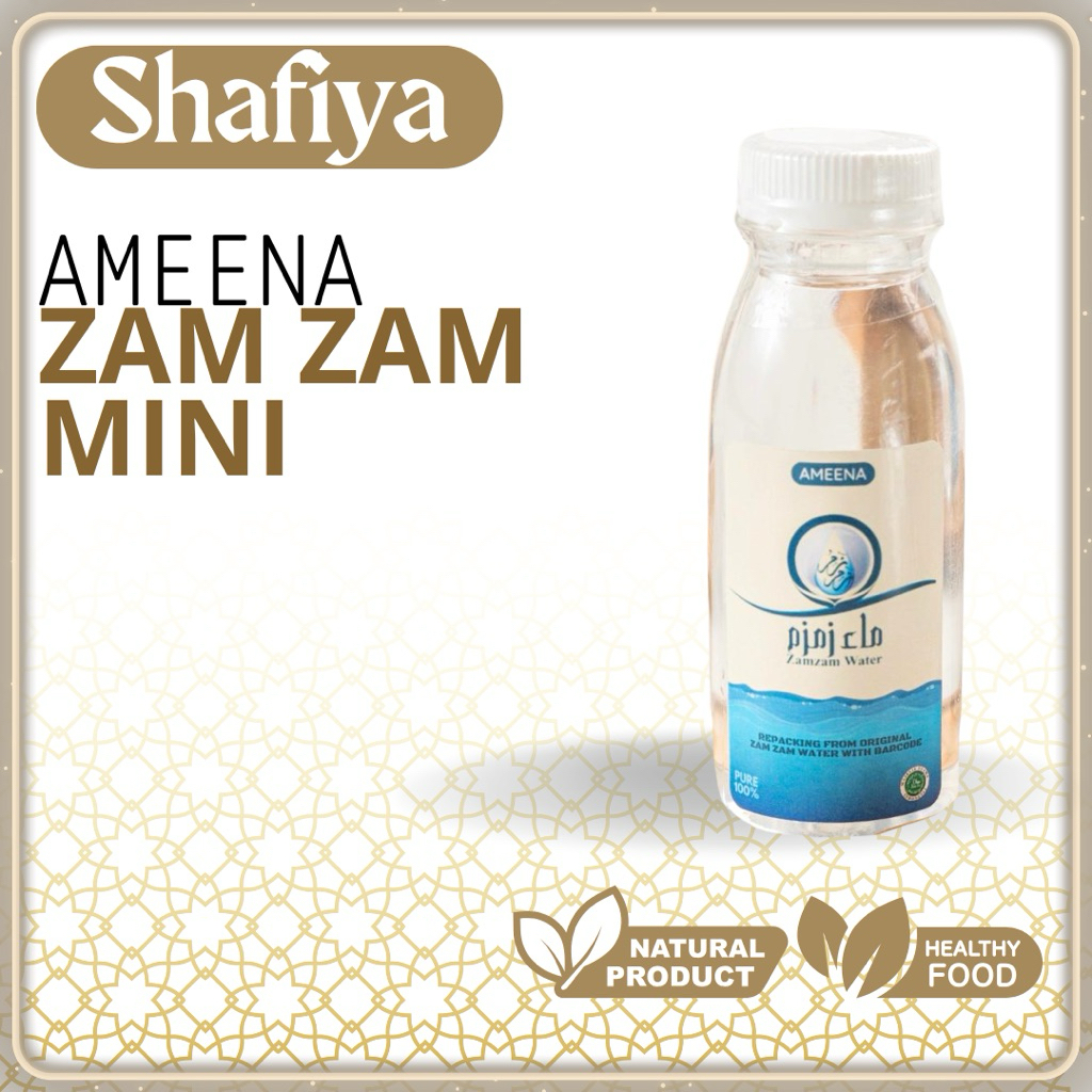 

[ MINI ] Natural Air Zam Zam 100ml Asli Repacking Barcode | Ameena Premium Quality