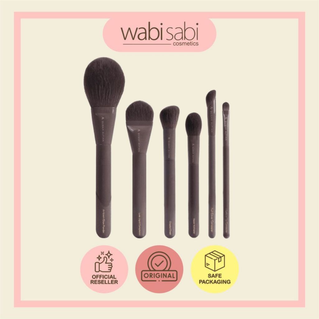 AERIS X Bubah Alfian Gray Complexion Set (6 Pcs Face Brush)