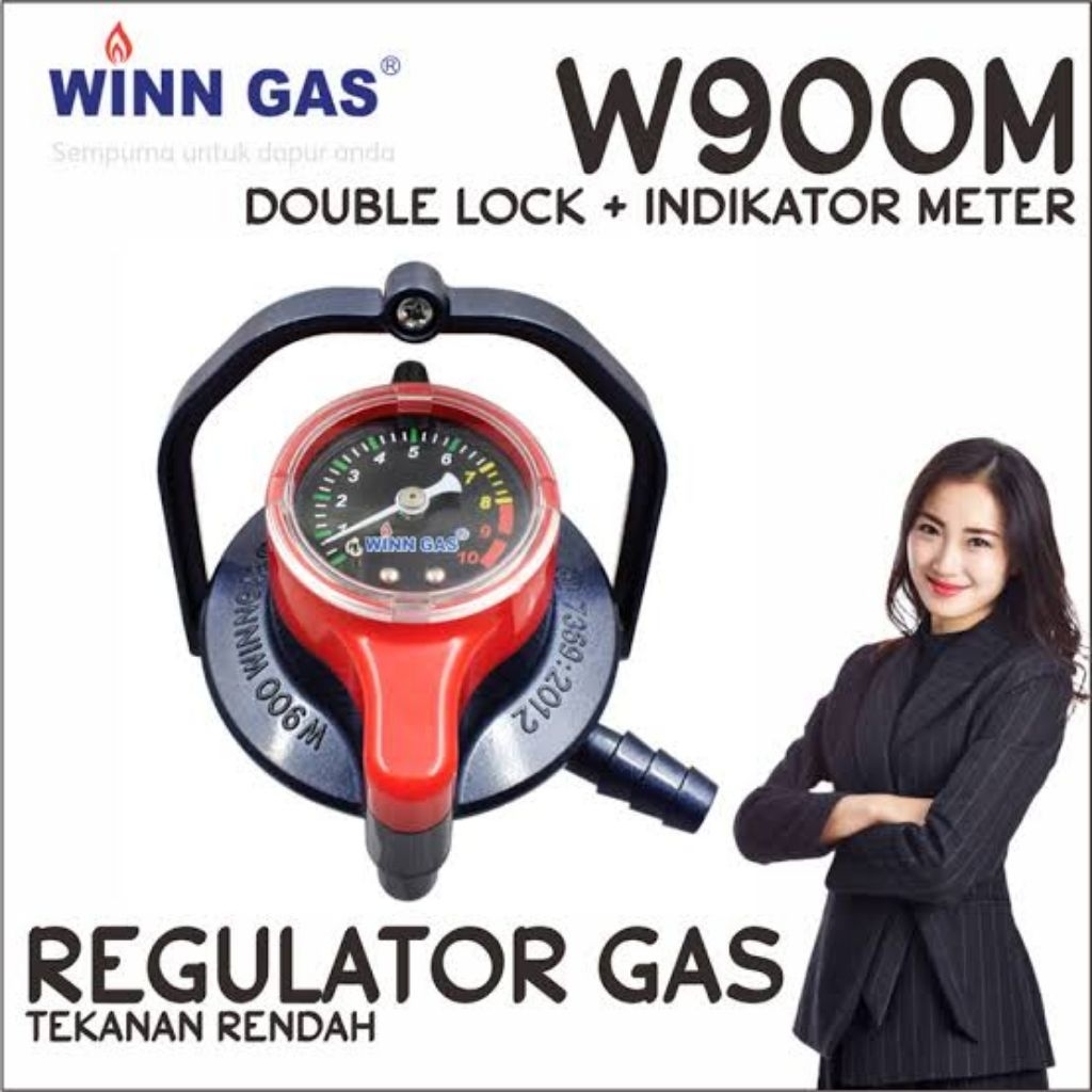 READY Regulator Winn Gas / Gascomp super lock regulator gas double lock