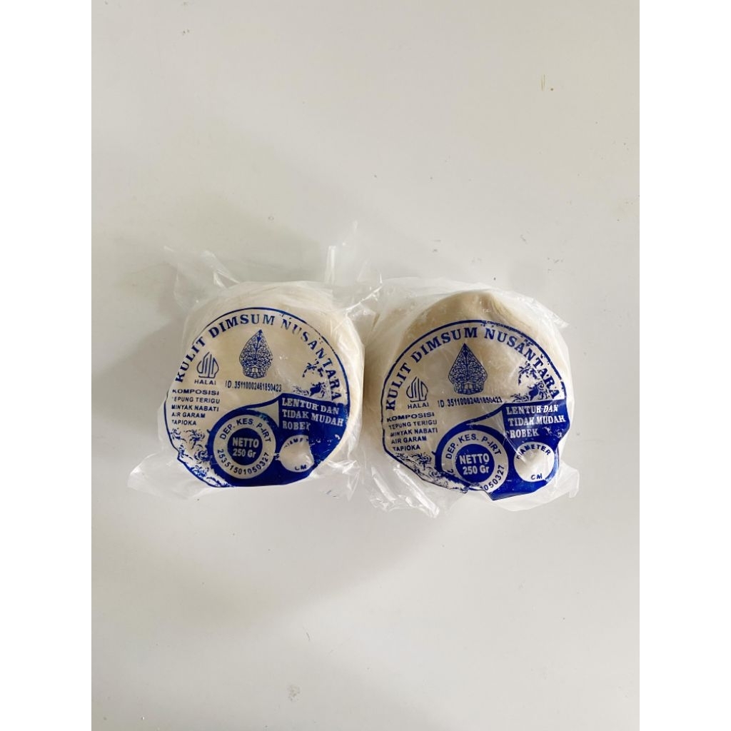 

Ready | kulit dimsum gyoza 1kg ukuran 7cm/8cm/9cm/10cm warna putih kuning