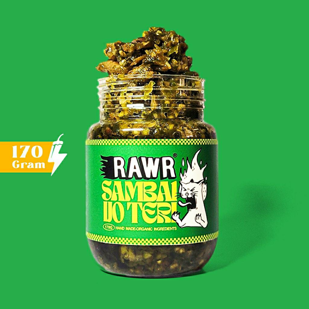 

Rawr Sambal - Sambel Ijo Teri 150 Gram.