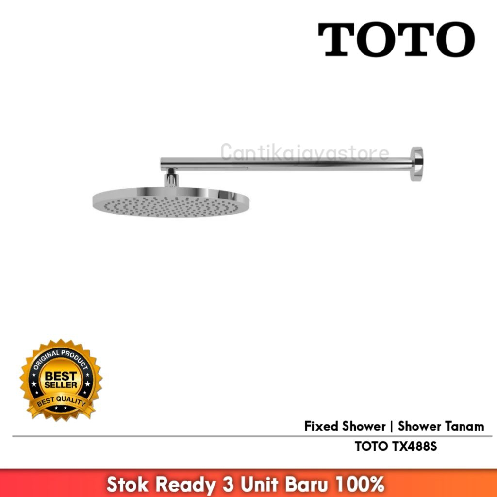 TOTO TX488S | Fixed Shower | Shower Tanam Toto