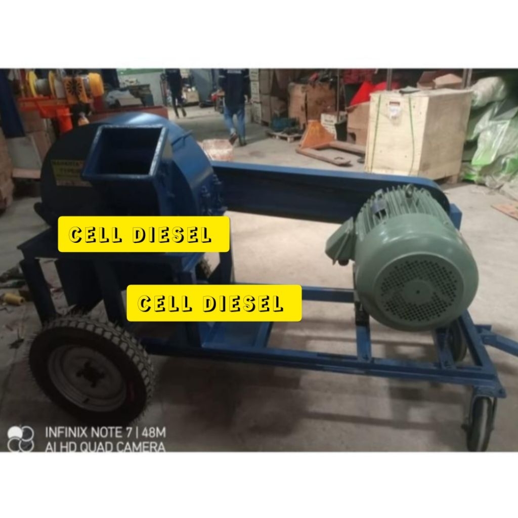 Mesin Wood Chipper Kayu MAHKOTA MWC-500