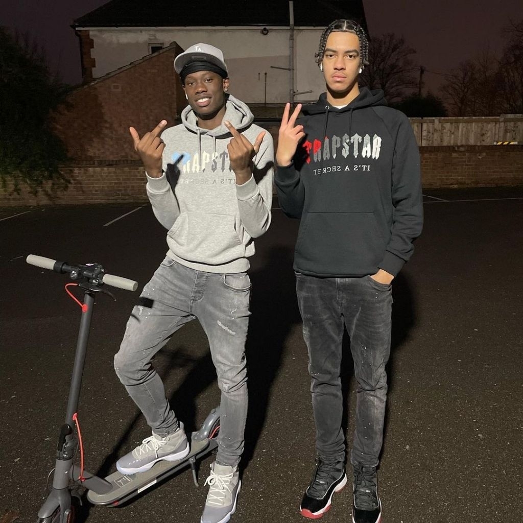 TRAPSTAR HOODIE WITH LOGO TRAPSTAR TRACKSUIT