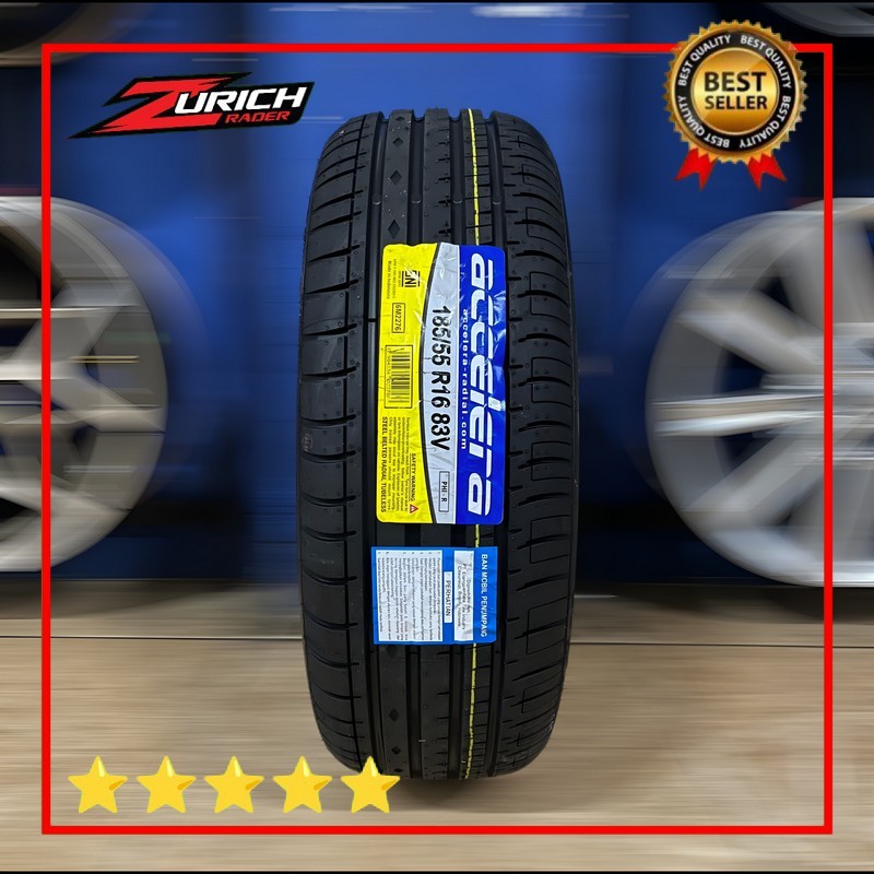 Ban Mobil 185 55 R16 Merek Accelera Phi-R Ukuran 185/55 R16 Tubles