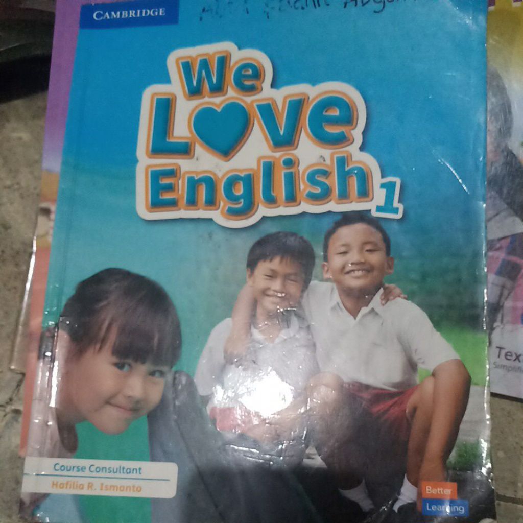 we love maths 1 cambridge ORIGINAL bekas ada coretan