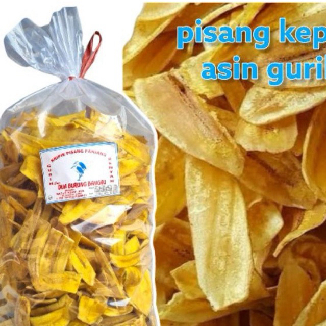 

Keripik Pisang Gurih 1kg Keripik Pisang Kepok Lampung