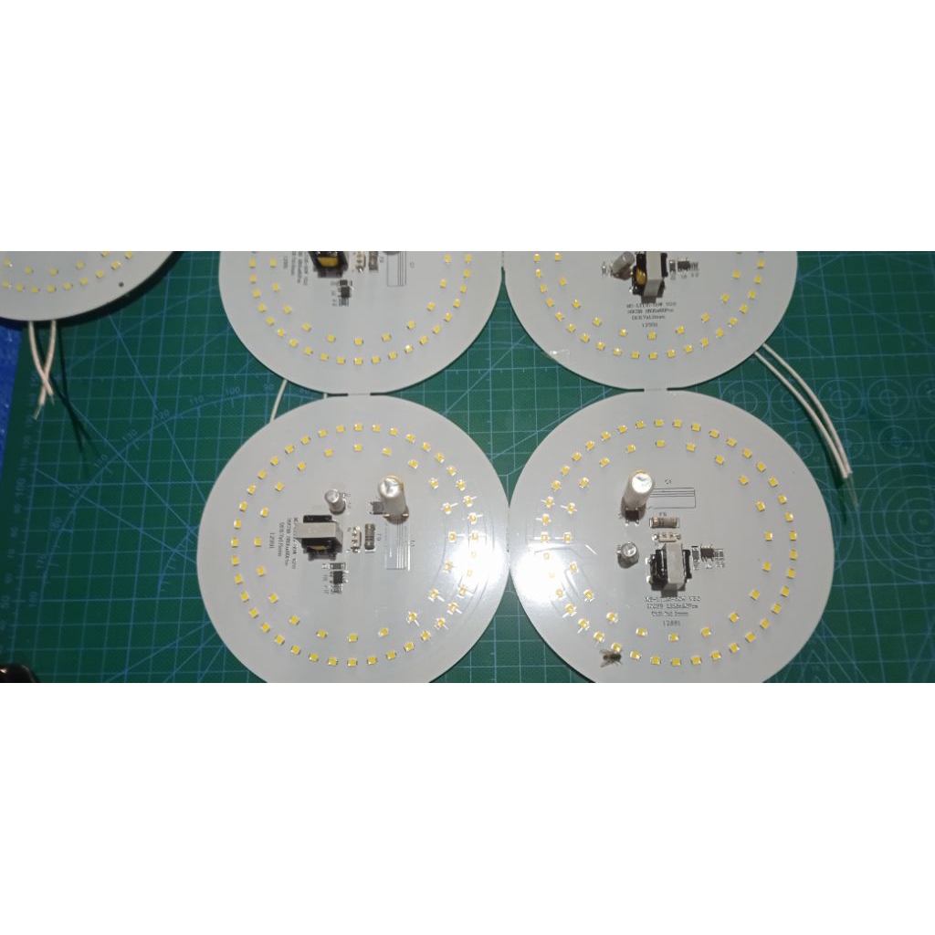 Mesin lampu LED 50 Watt bahan aluminium super terang lengkap dengan komponen dan  kabel tinggal samb