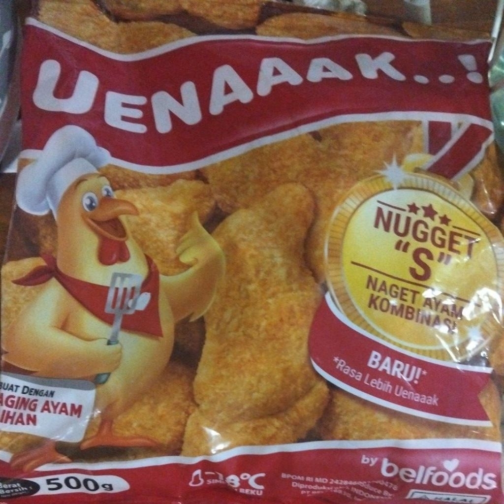 

belfood nugget uenaaak s 500gram