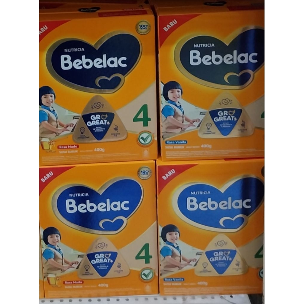 

Susu Bebelac 4 400gr (3-5 Tahun)