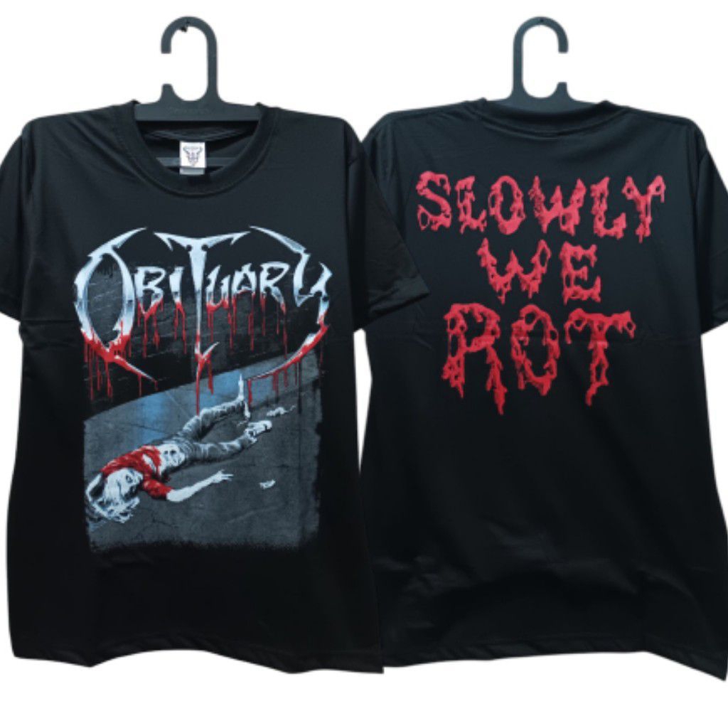 BAJU KAOS BAND OBITUARY