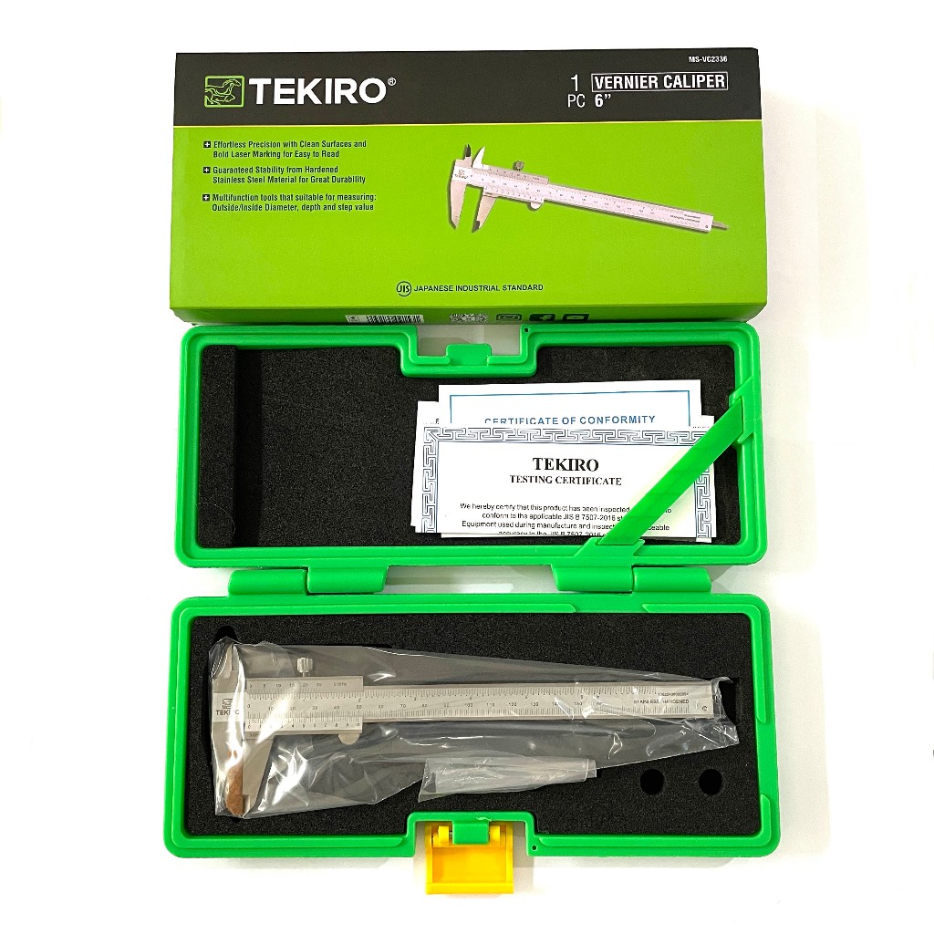 Sigmat Jangka Sorong 6" Tekiro (Vernier Caliper)