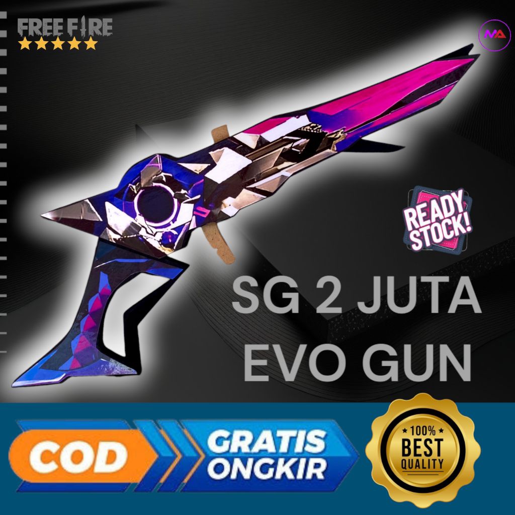 MAINAN TEMBAKAN FF SG 2 JT EVO GUN