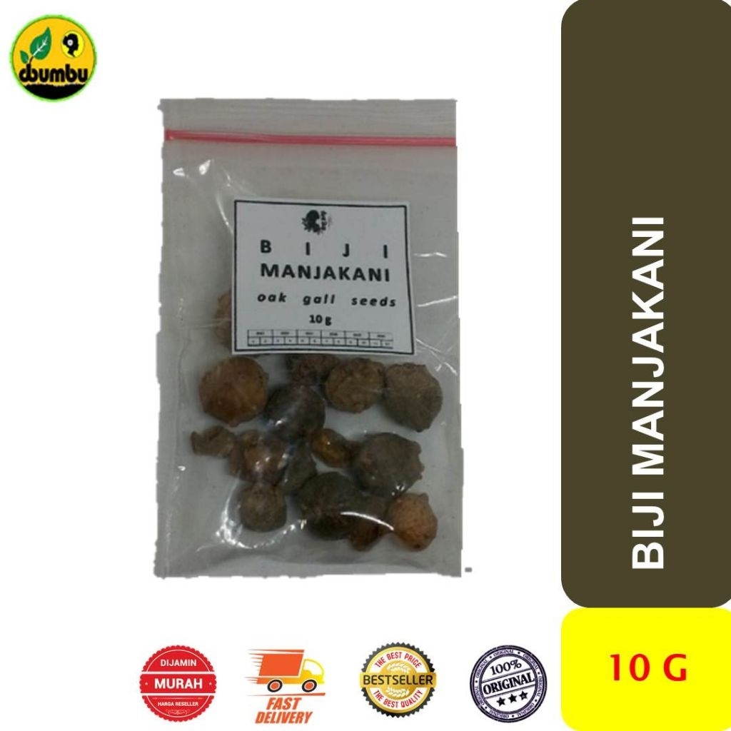 

Biji Manjakani kering kemasan Sachet 10 gram