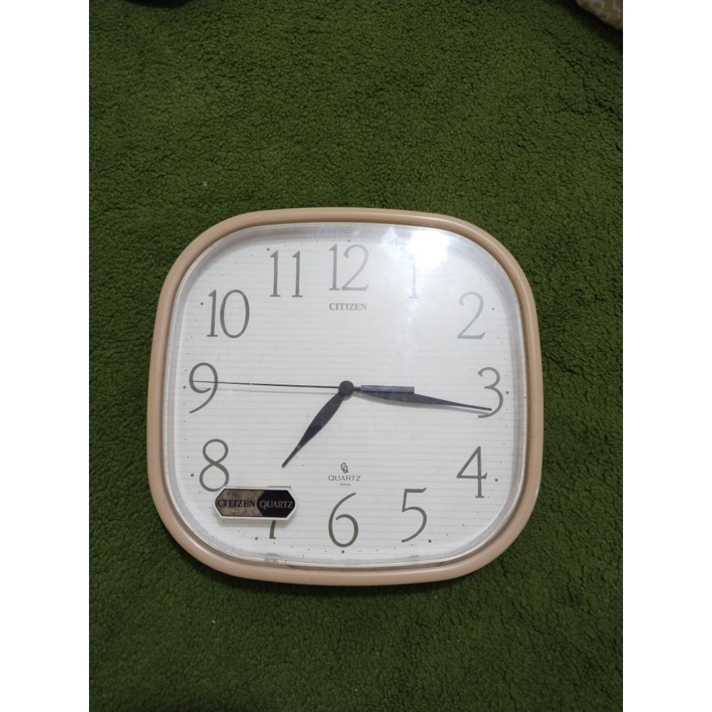jam dinding citizen made in japan antik
