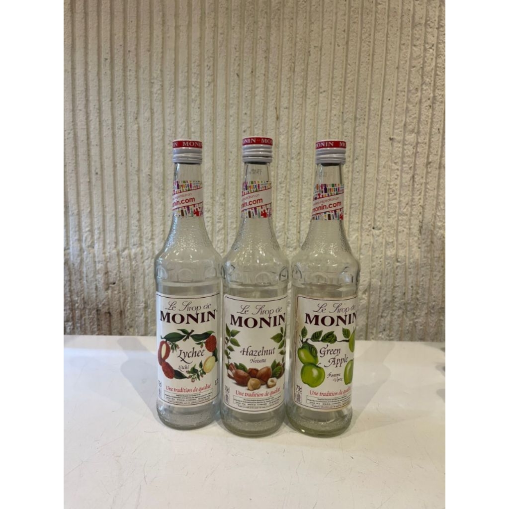 

Botol Syrup monin Bekas kosong 700ml