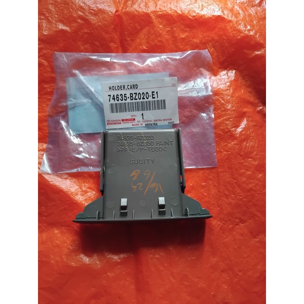 Card holder di panel tape avanza - xenia 2003-2010 ori 1buah