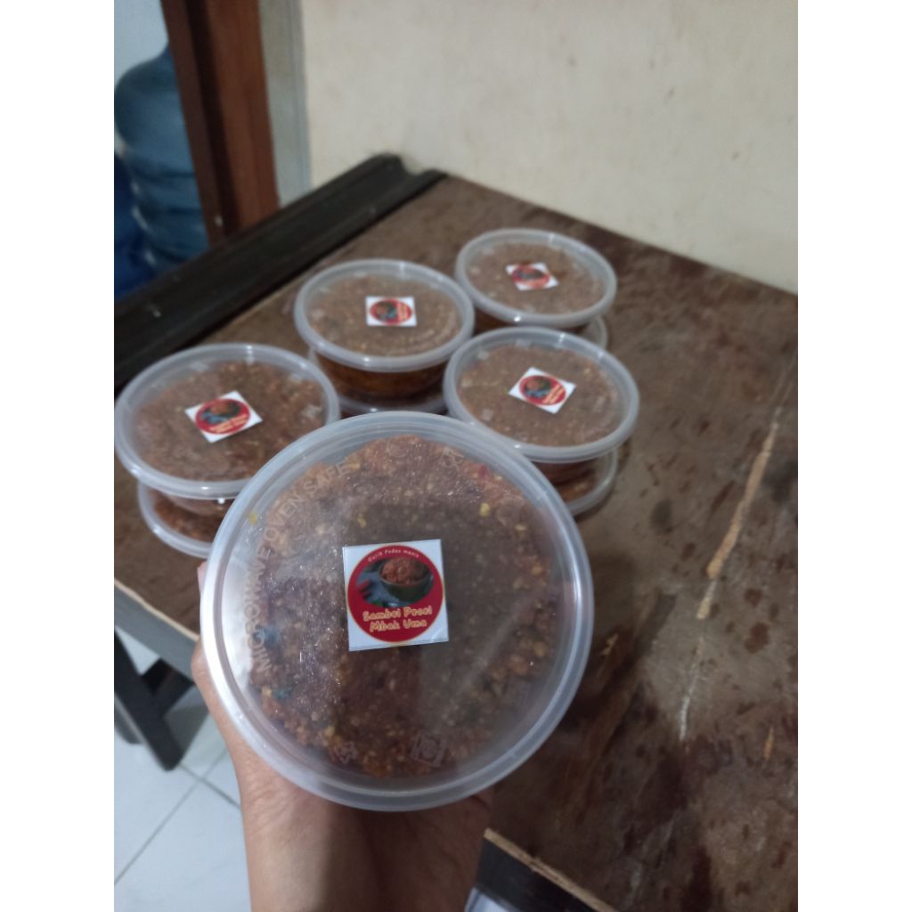 

Sambel Pecel Homemade Kemasan 200gr Asli produksi Kediri Blitar