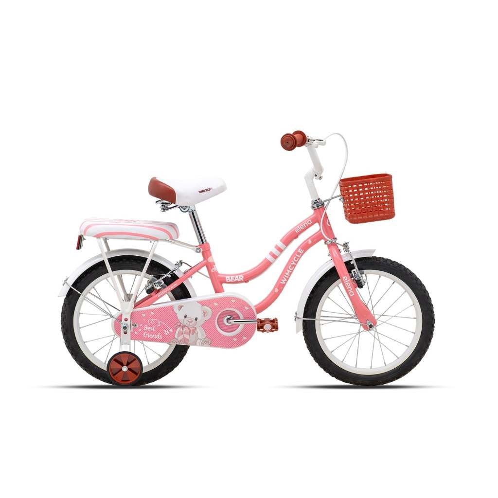 SEPEDA WIM CYCLE MINI 16 ELENA BEAR SEPEDA ANAK PEREMPUAN