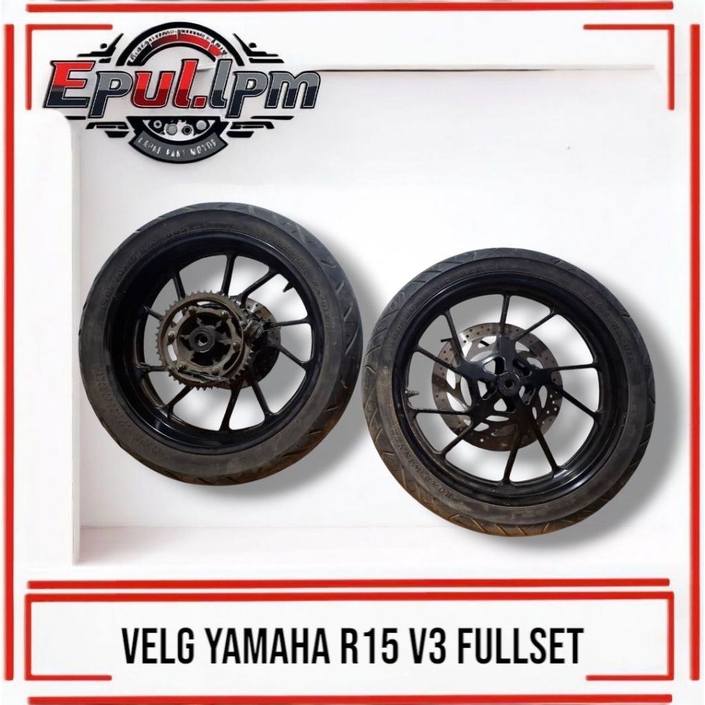 velg Yamaha R15 v3 fullset