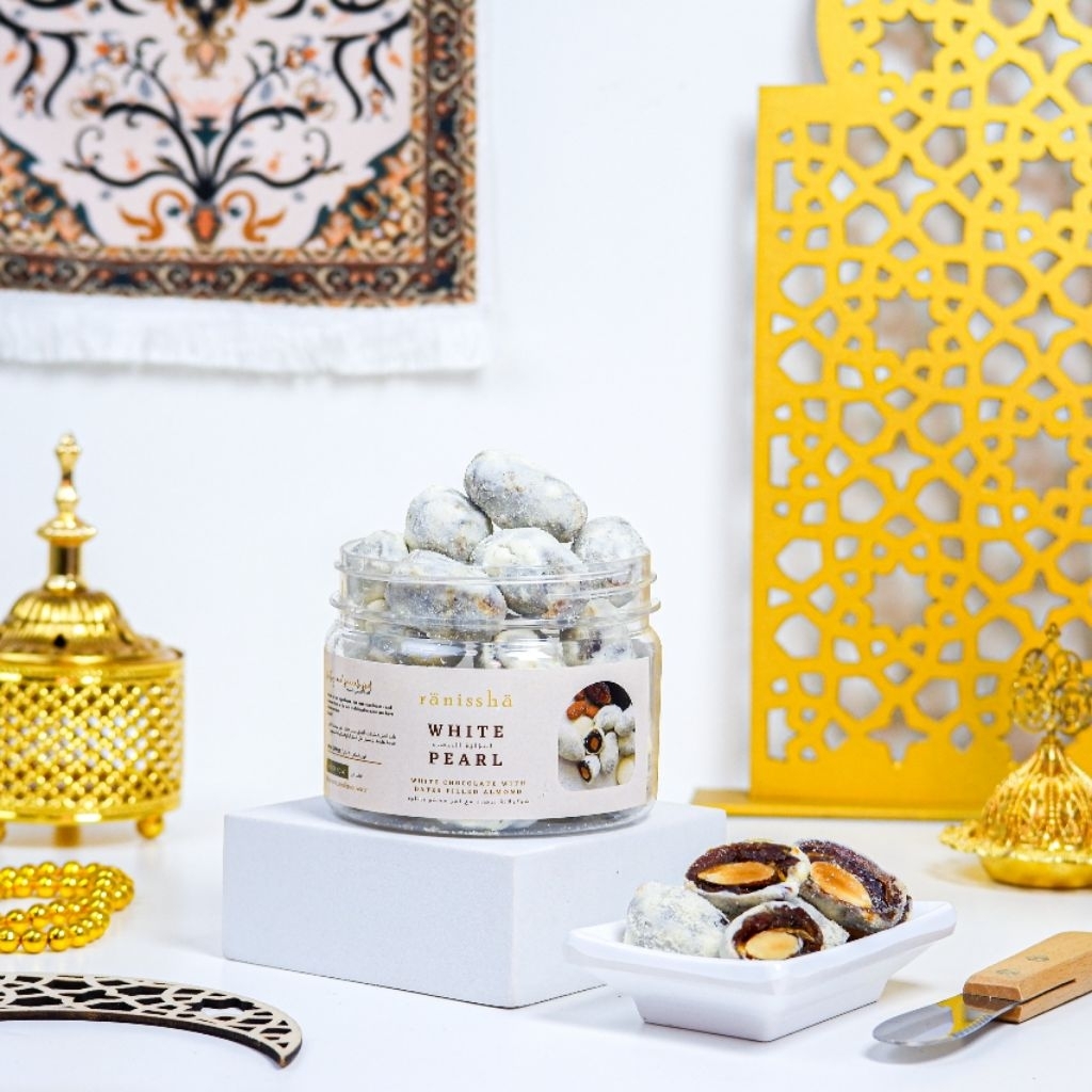 

(READY STOCK) COKELAT KURMA VANILA WHITEPEARL 200GR