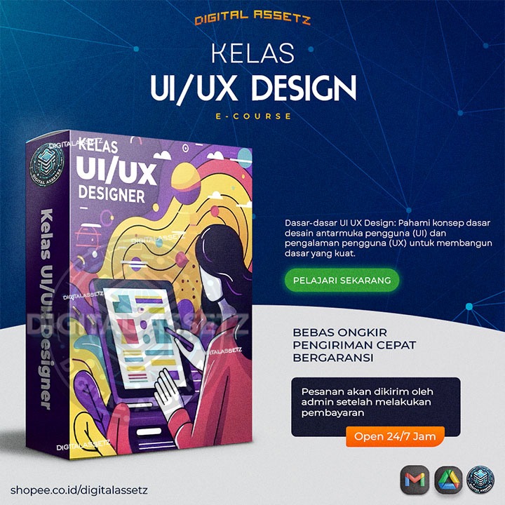 [EC23] Kelas UI UX Designer - Jadi UI UX Designer Web App Mahir - Materi Video Pembelajaran