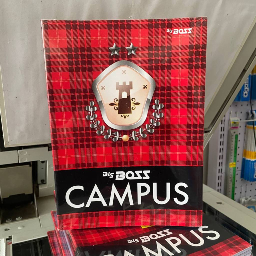 

Buku Tulis Panjang Campuss per pak (isi 10 buku) 36 lembar | Big Boss