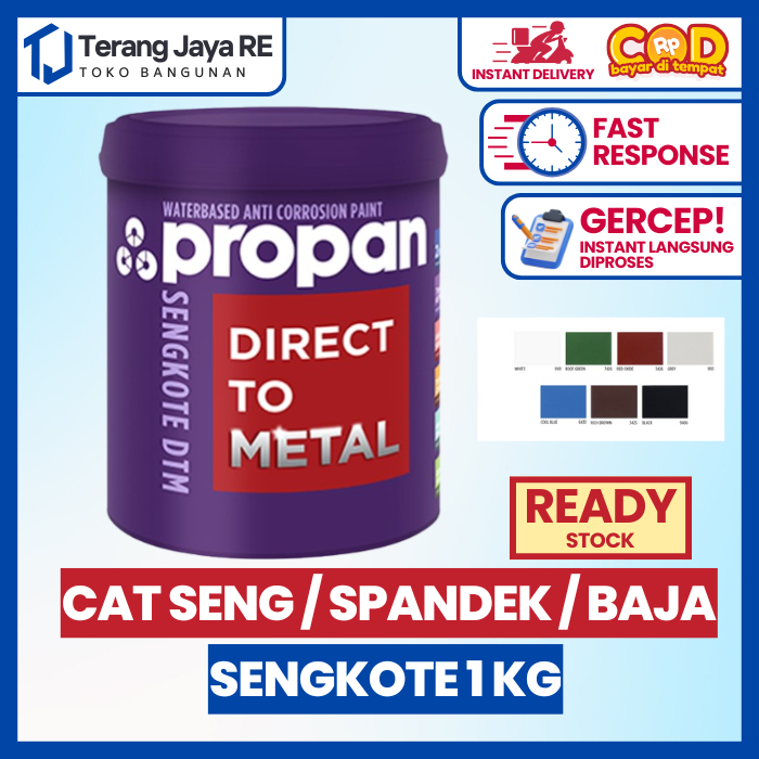 Cat Seng / Galvanis / Spandeks - Propan Sengkote 1 KG