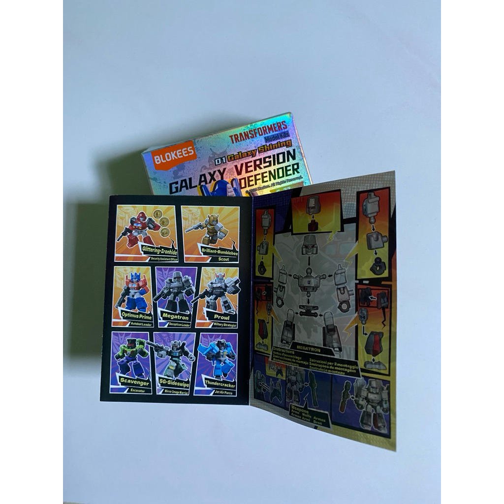 BLOKEES Transformers GDV 01 Super Secret Megatron OFC