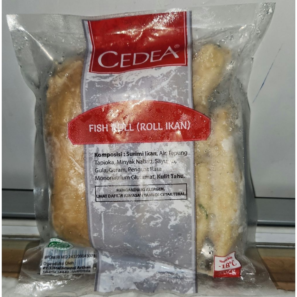 

Cedea - Fish Roll (Roll Ikan) 250gr