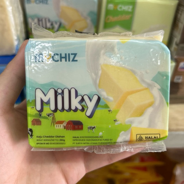 

Mychiz Keju Milky Cheddar 250gr