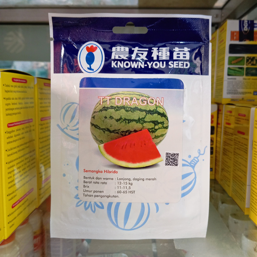 Benih Semangka Hibrida TT DRAGON 20 Gram