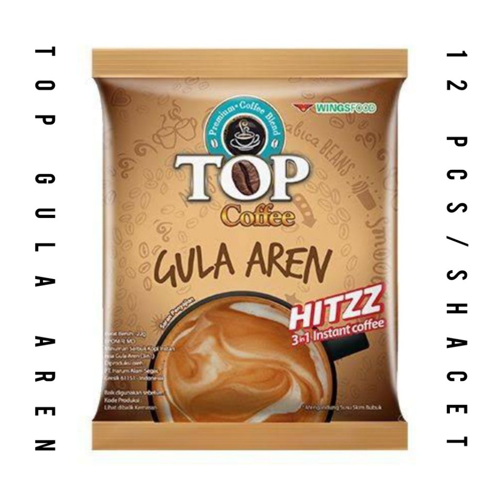 

TOP COFFE GULA AREN HITS 3-IN-1