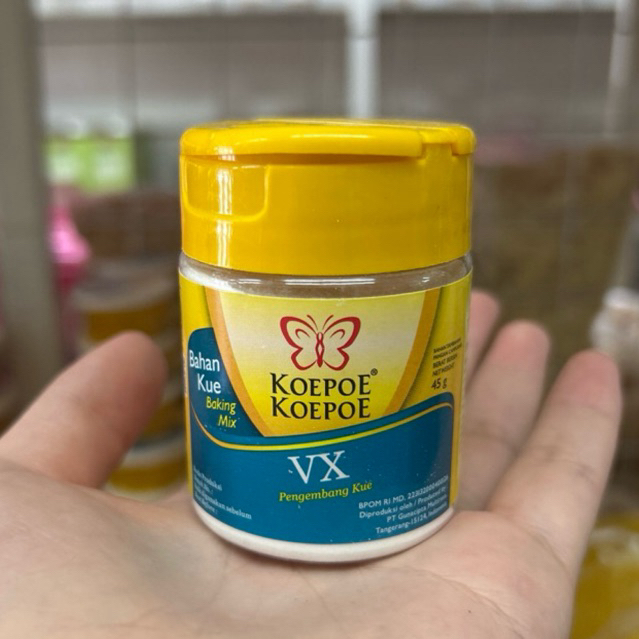 

Koepoe2 VX Pengembang Kue 45gr