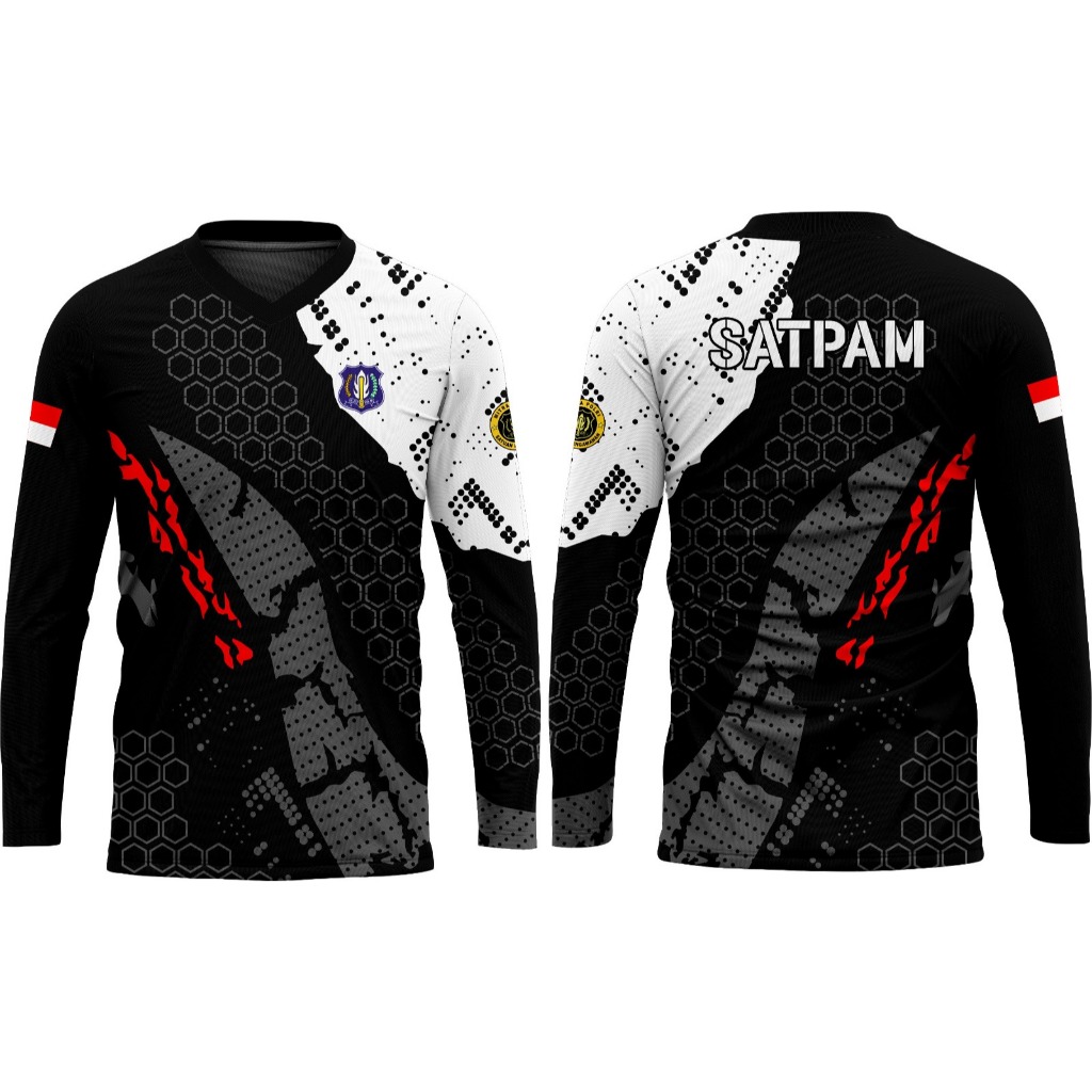 JERSEY SATPAM TERBARU 2025//JERSEY KAOS SECURITY CREAM /SERAGAM SATPAM CREAM / KAOS SECURITY PENDEK