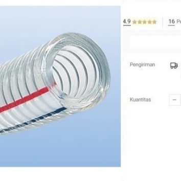 

Selang Kawat 2" Spring Hose 2 inch Spiral 2in Selang Minyak Solar