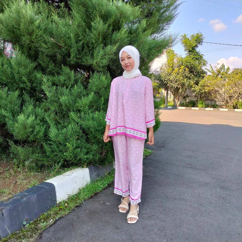 Baju Setelan Anak Usia 9 - 12 Tahun / Pajamas Anak Tanggung Arabella