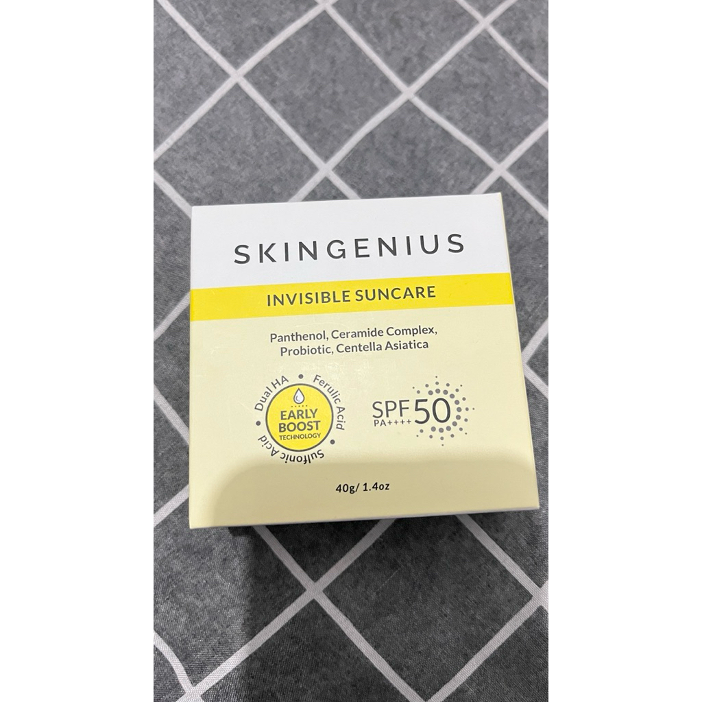 skin genius invisible suncare spf 50 pa++++