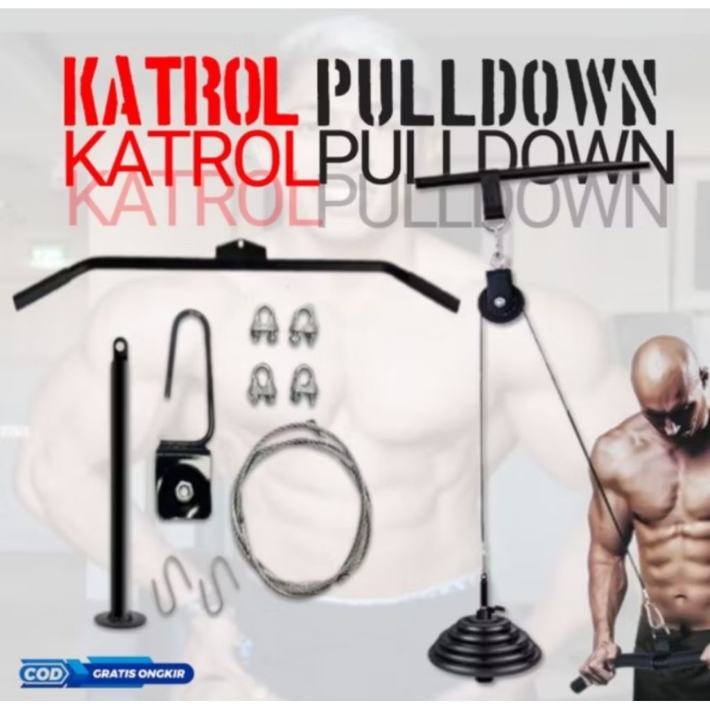 HANDLE PULL DOWN BAR MACHINE/ PULL DOWN BAR KATROL 30CM