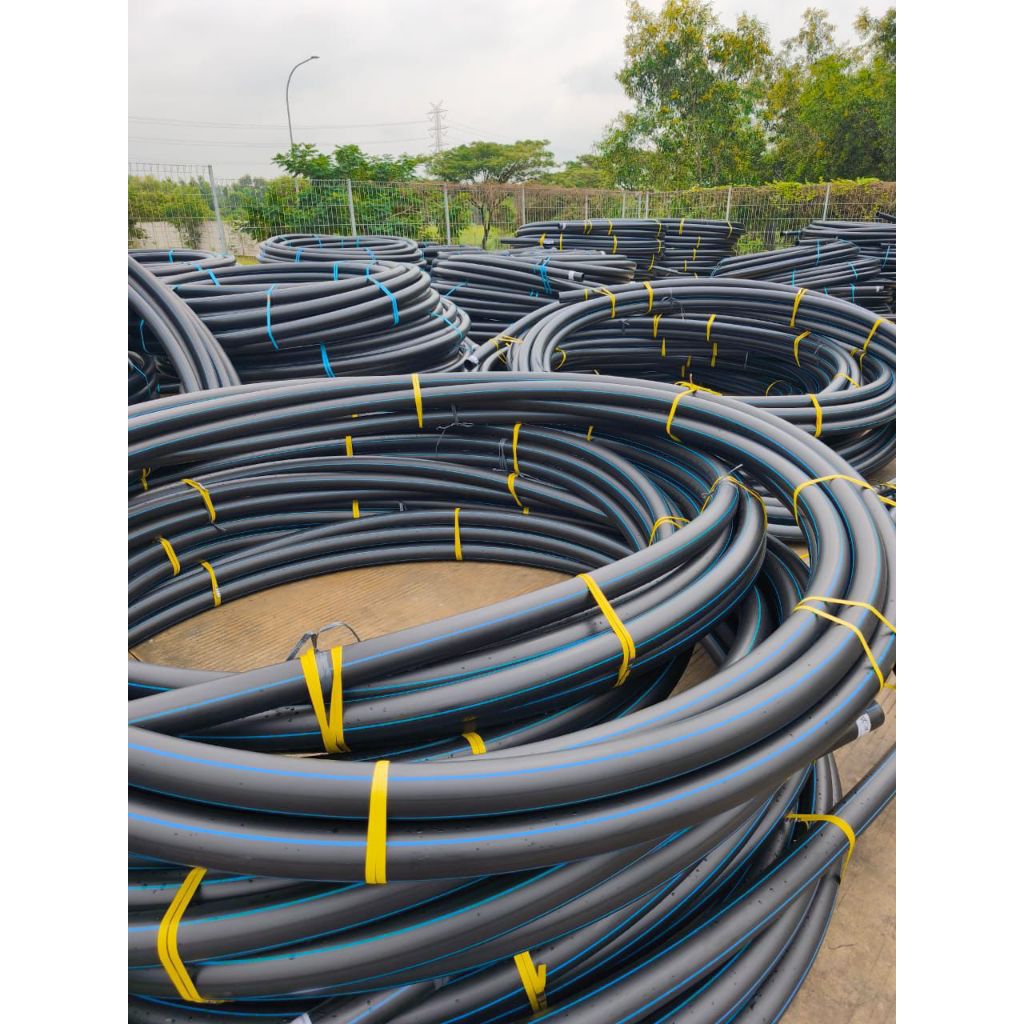 pipa irigasi hdpe 2 inch pn 10(100m/roll)