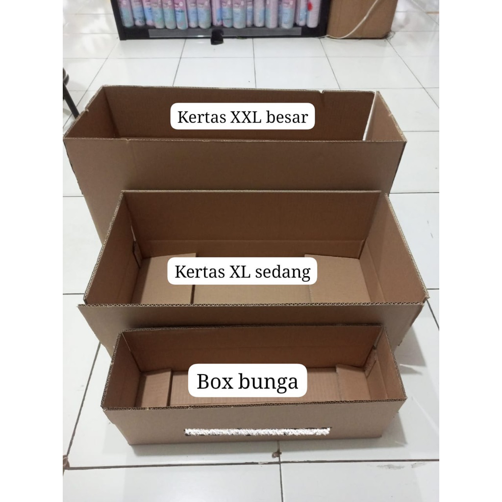 

BOX PACKING Khusus Untuk Packing Tanpa Digulung! Dijamin Aman Tanpa Lecek!
