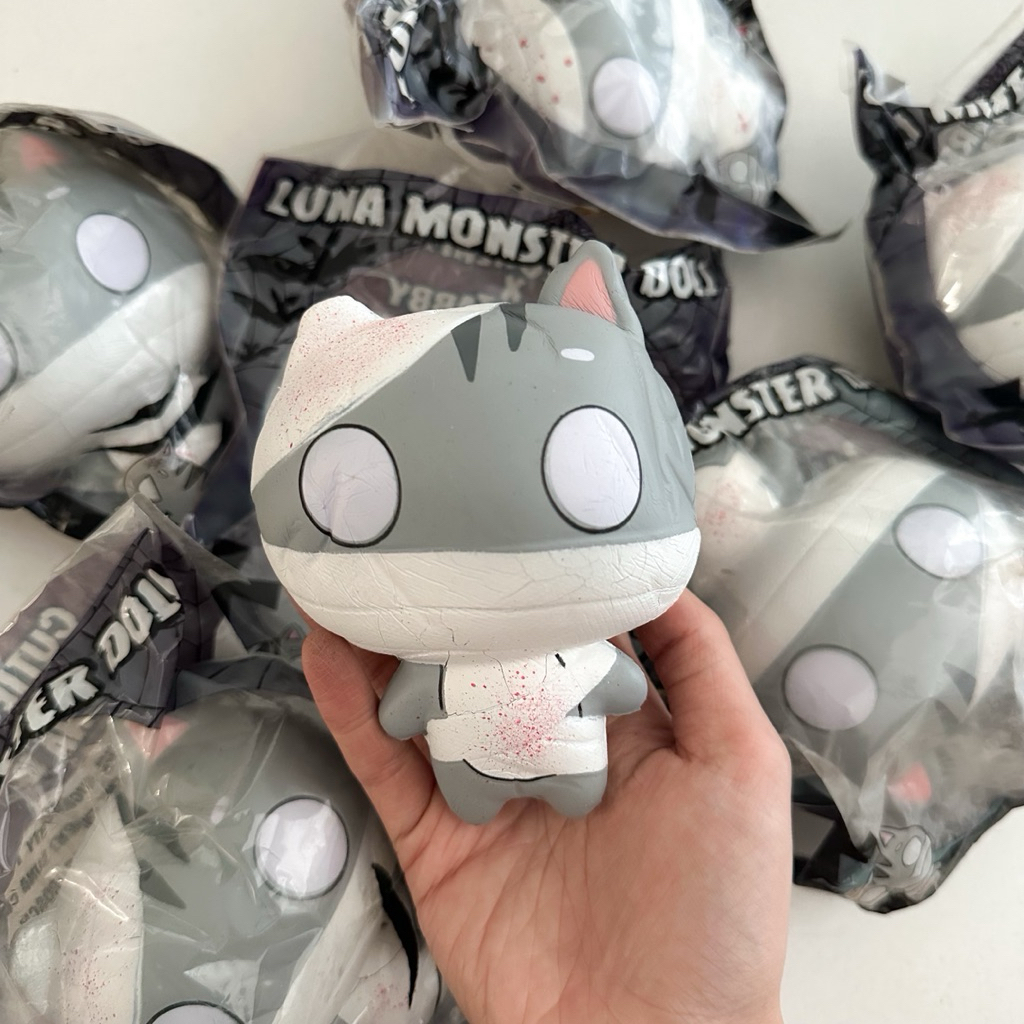 Cutie Creative x Luna Tabby Monster Dolls Squishy
