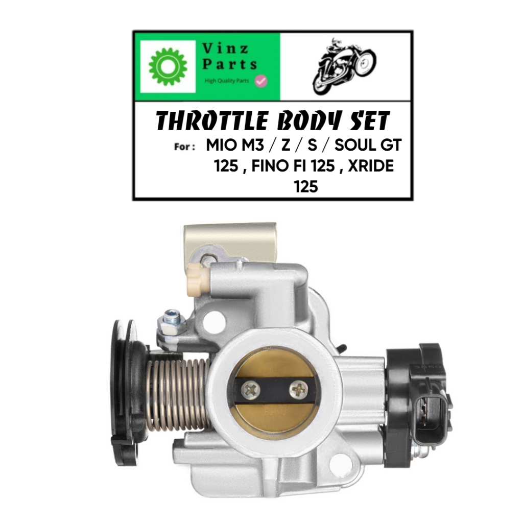 THROTTLE BODY / TROTOL BODI TPS KOMPLIT SET MIO M3 / Z / S / SOUL GT 125 - FINO FI - XRIDE / X RIDE 
